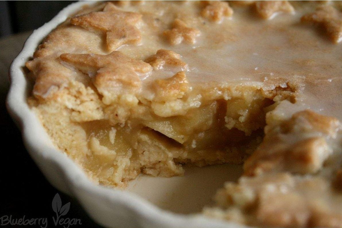 Angeschnittener Apple Pie