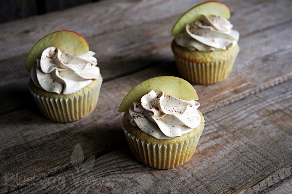 Süße Apfel-Zimt-Cupcakes | Blueberry Vegan