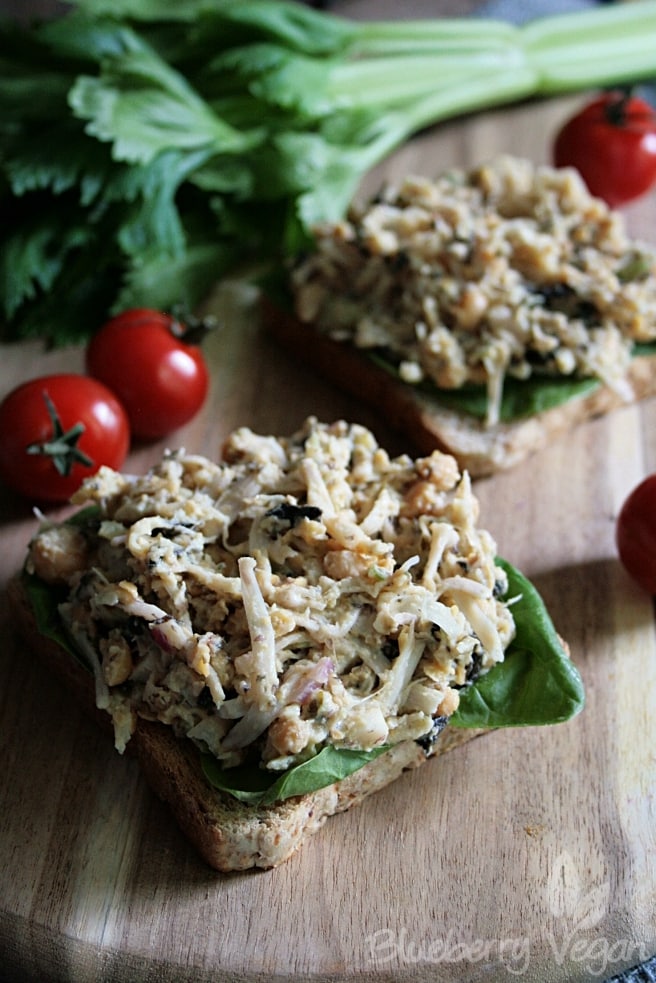 Veganer Jackfruit-Thunfischsalat