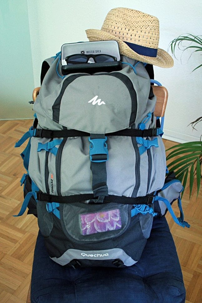 [cml_media_alt id='6432']Jakobsweg Packliste gepackter Rucksack[/cml_media_alt]