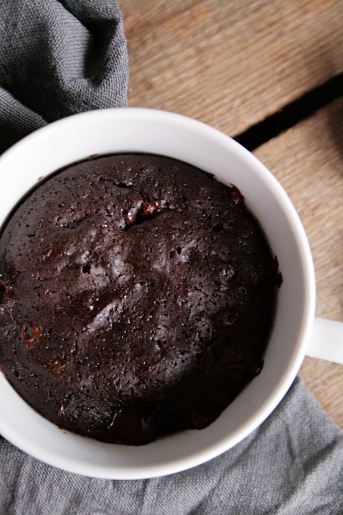 Schneller Tassenkuchen-Brownie