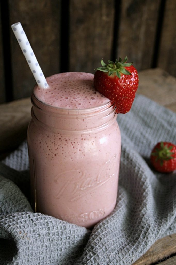 Creamy Strawberry Shake
