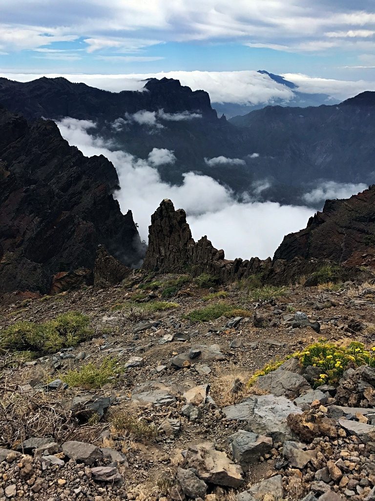 Wandern auf La Palma – Am Krater der Caldera de Taburiente entlang