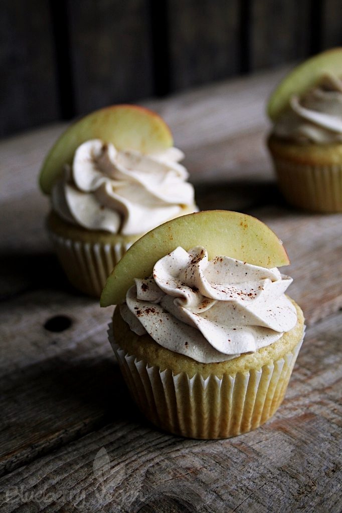 Süße Apfel-Zimt-Cupcakes | Blueberry Vegan