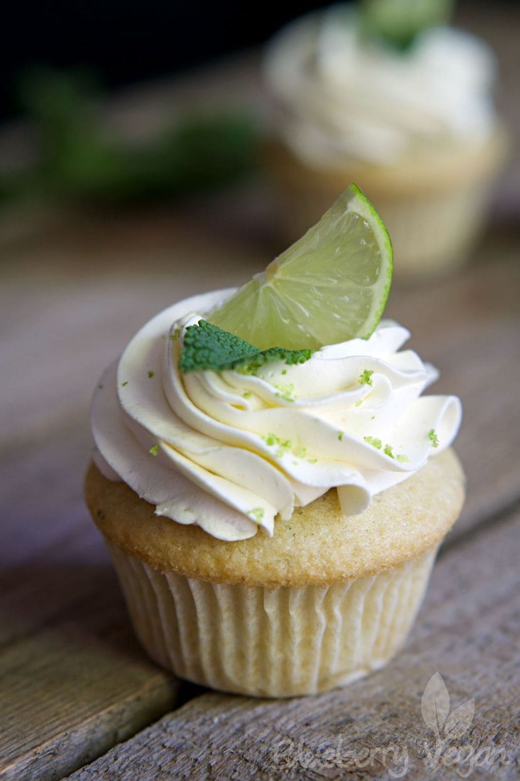 Fluffige Mojito-Cupcakes | Blueberry Vegan